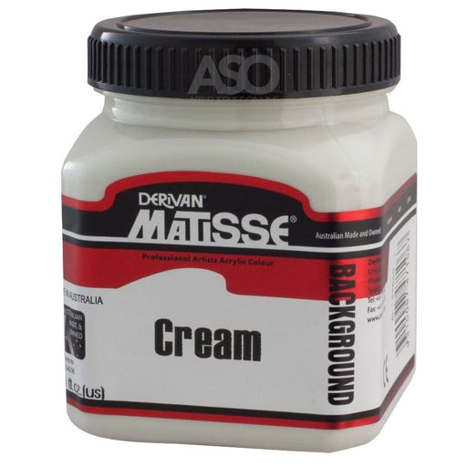 MATISSE BACKGROUND MATISSE 250ml Matisse Background Acrylics Cream (NEUTRAL GREY 2)