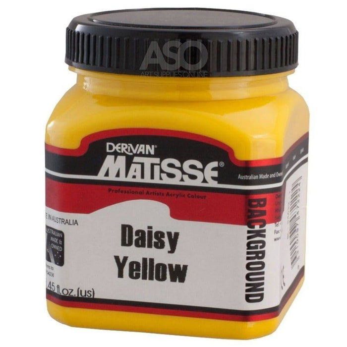 MATISSE BACKGROUND MATISSE Matisse Background Acrylics Daisy Yellow (PRIMARY YELLOW)