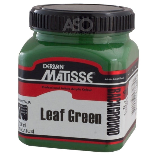 MATISSE BACKGROUND MATISSE 250ml Matisse Background Acrylics Leaf Green