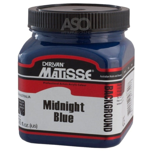 MATISSE BACKGROUND MATISSE Matisse Background Acrylics Midnight Blue