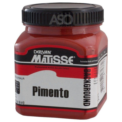 MATISSE BACKGROUND MATISSE 250ml Matisse Background Acrylics Pimento