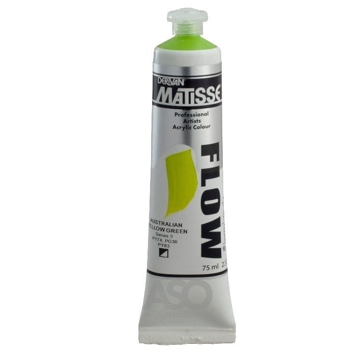 MATISSE FLOW MATISSE 75ml Matisse FLOW Aus Yellow Green