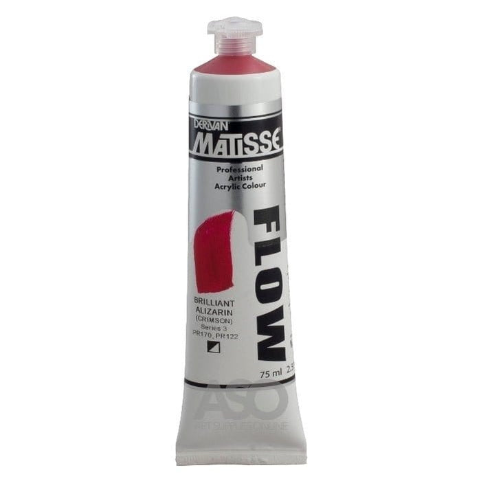 MATISSE FLOW MATISSE 75ml Matisse FLOW Brilliant Alizarin