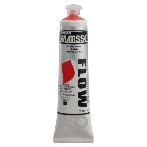 MATISSE FLOW MATISSE 75ml Matisse FLOW Cadmium Red Medium