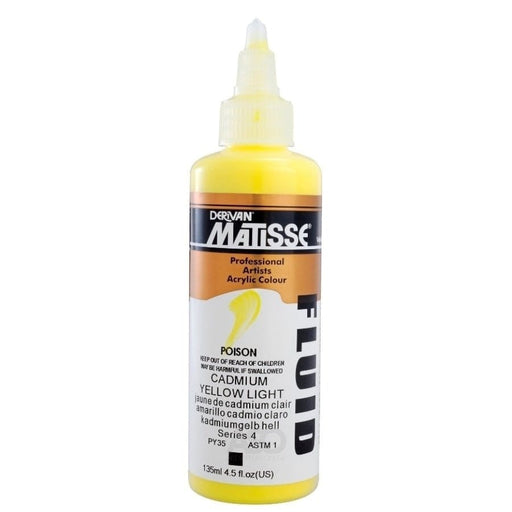 MATISSE FLUID MATISSE Matisse Fluid 135ml Cadmium Yellow Light