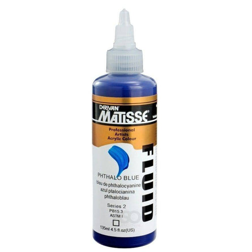 MATISSE FLUID MATISSE Matisse Fluid 135ml Phthalo Blue