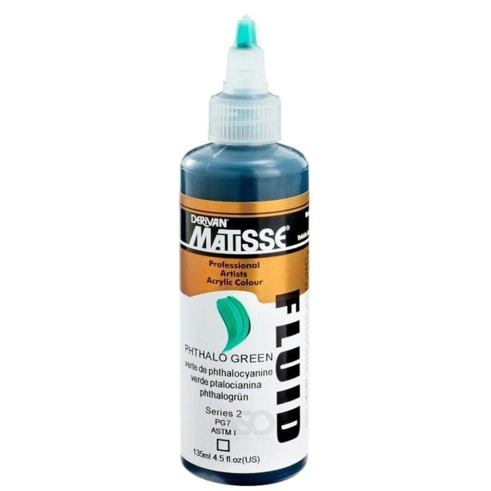 MATISSE FLUID MATISSE Matisse Fluid 135ml Phthalo Green