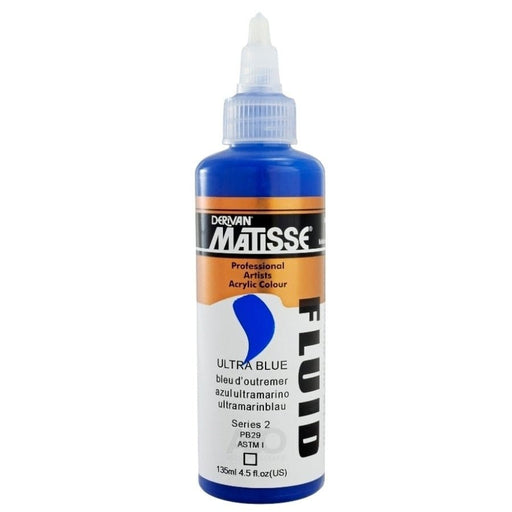 MATISSE FLUID MATISSE Matisse Fluid 135ml Ultramarine Blue