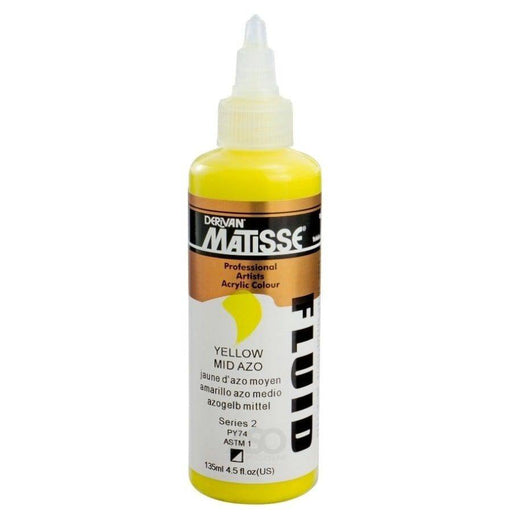 MATISSE FLUID MATISSE Matisse Fluid 135ml Yellow Mid Azo