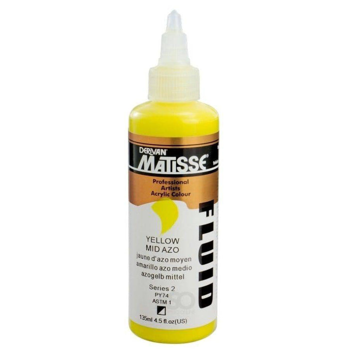 MATISSE FLUID MATISSE Matisse Fluid 135ml Yellow Mid Azo