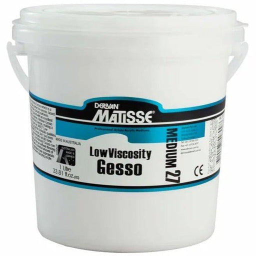 MATISSE GROUNDS MATISSE 1 Litre Matisse MM27 Low Viscosity Gesso