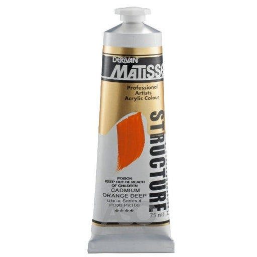 MATISSE STRUCTURE MATISSE Matisse STRUCTURE Cadmium Orange Deep