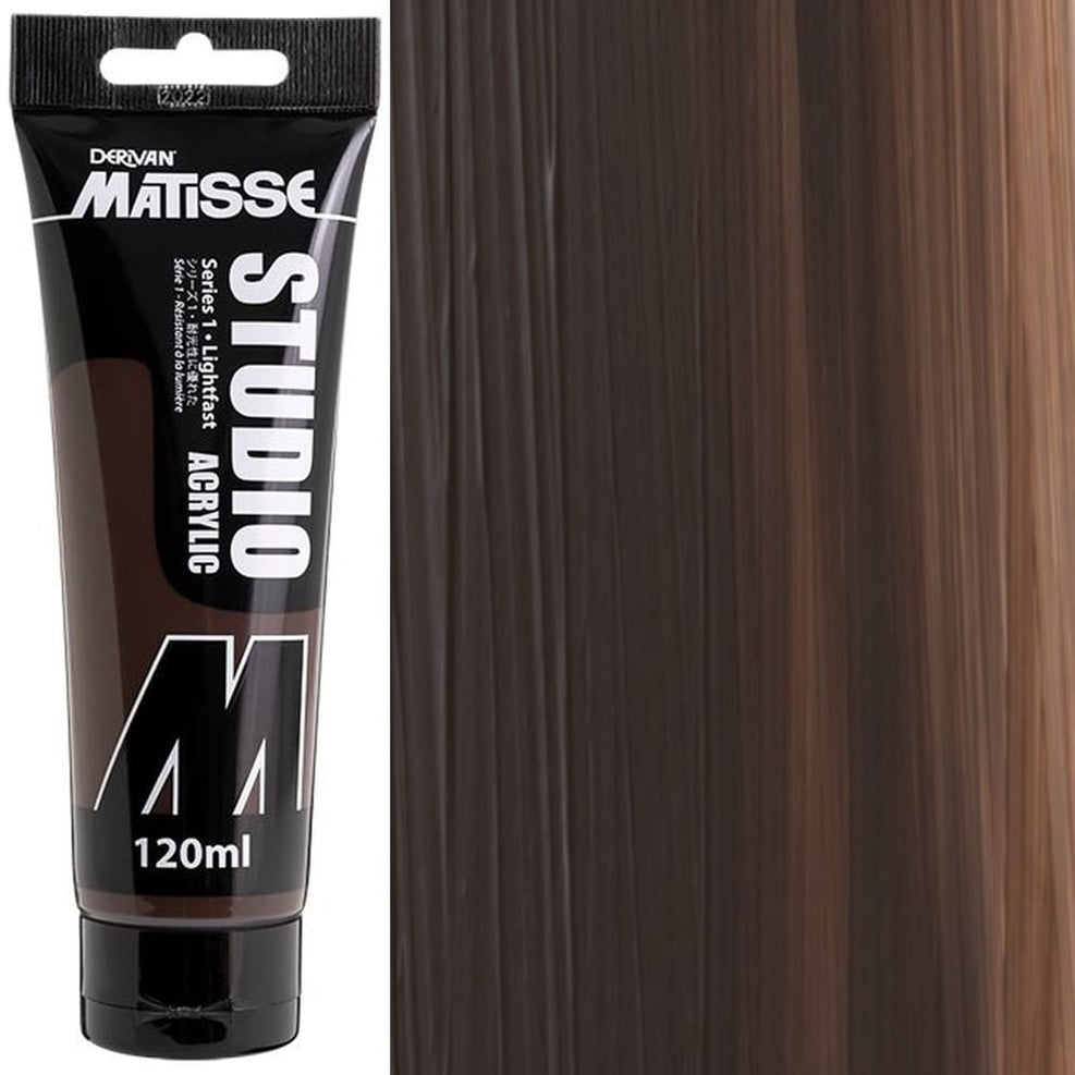 Matisse Studio 120ml Burnt Umber — The Sydney Art Store