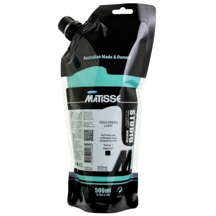 MATISSE STUDIO 500ml Matisse Studio Aqua Green Light