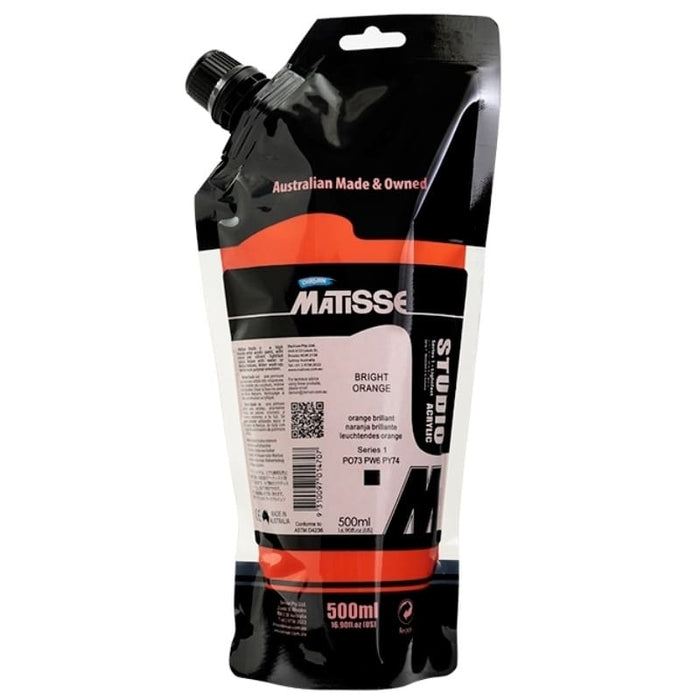 MATISSE STUDIO 500ml Matisse Studio Bright Orange