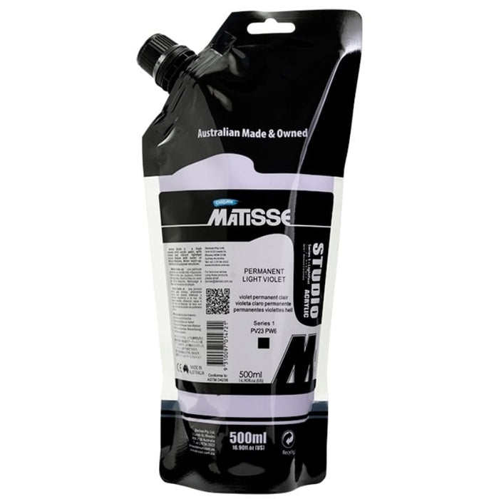 MATISSE STUDIO 500ml Matisse Studio Permanent Light Violet
