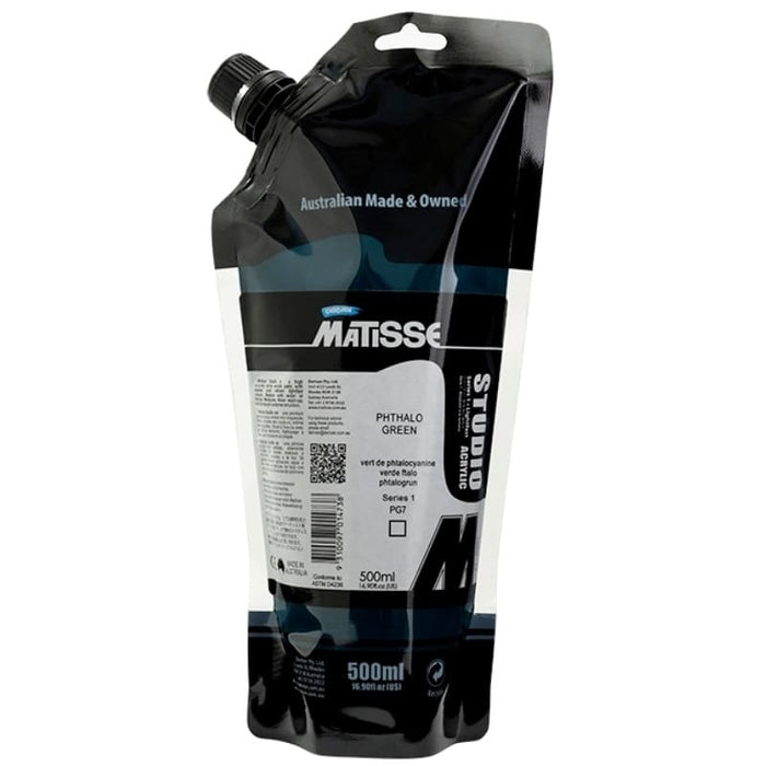 MATISSE STUDIO 500ml Matisse Studio Phthalo Green