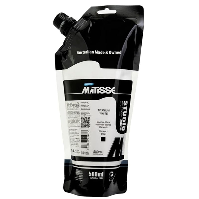 MATISSE STUDIO 500ml Matisse Studio Titanium White