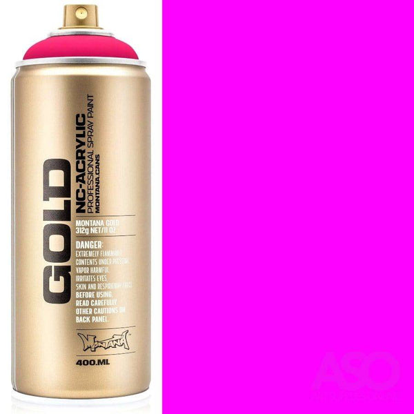MFL4000 Montana Gold Cans Gleaming Pink (Fluoro) 400ml — The