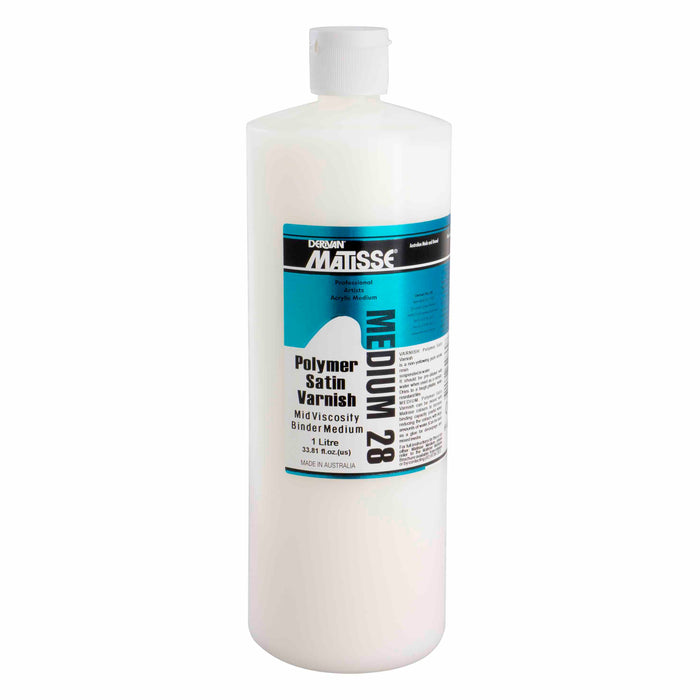 MATISSE VARNISH MATISSE 1 Litre MM28 Polymer Satin Varnish