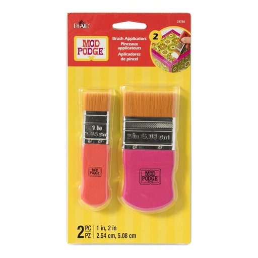 MOD PODGE NEW Mod Podge Brush Set 1" & 2" 2 Pc. 24780