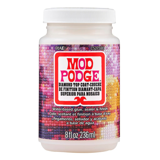 MOD PODGE NEW Mod Podge Diamond Top Coat 8oz/236ml Cs27590
