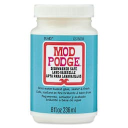 MOD PODGE NEW Mod Podge Dishwasher Safe Gloss 8oz/236ml Cs15059