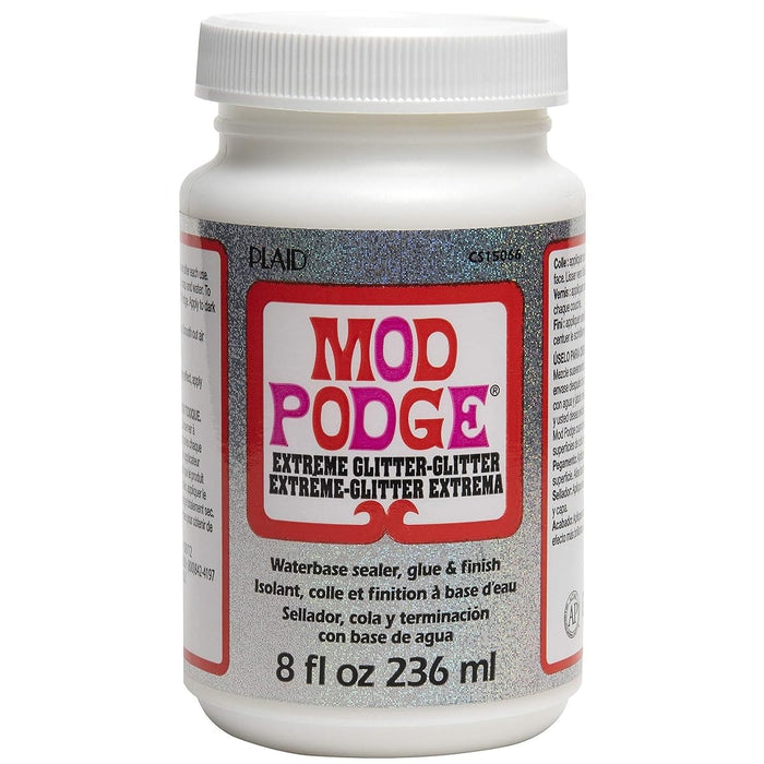MOD PODGE NEW Mod Podge Extreme Glitter 8oz/236ml Cs15066