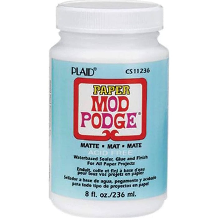 MOD PODGE NEW Mod Podge Paper Matte 8oz/236ml Cs11236