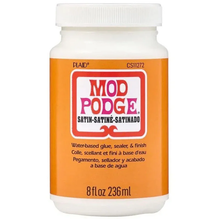 MOD PODGE NEW Mod Podge Satin 8oz/236ml Cs11272