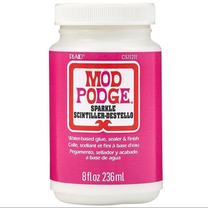 MOD PODGE NEW Mod Podge Sparkle 8oz/236ml Cs11211