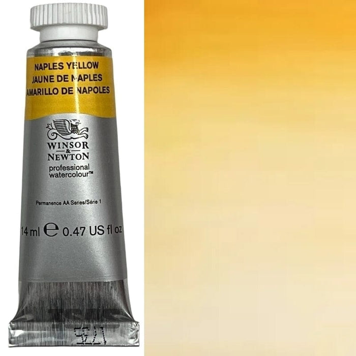 WINSOR & NEWTON WATERCOLOURS WINSOR & NEWTON WATERCOLOURS Naples Yellow 14ml W&N Watercolour