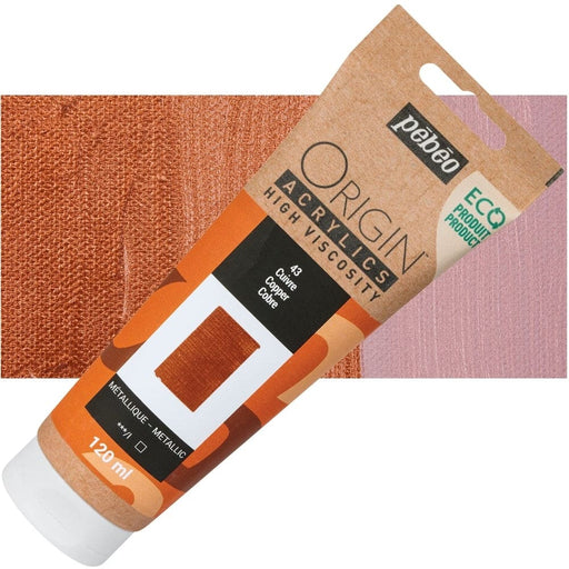 PEBEO ORIGIN ACRYLICS NEW PEBEO ORIGIN ACR 120ML COPPER