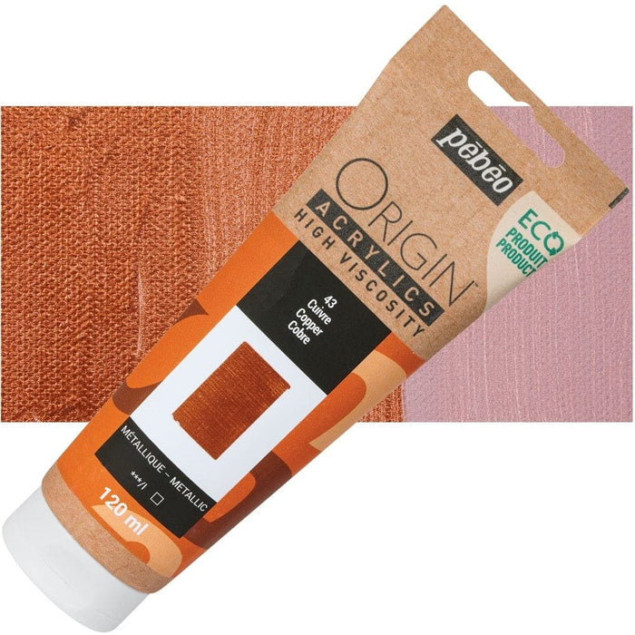 PEBEO ORIGIN ACRYLICS NEW PEBEO ORIGIN ACR 120ML COPPER