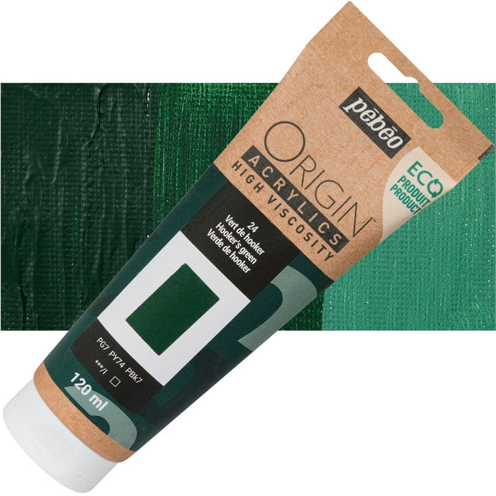 PEBEO ORIGIN ACRYLICS NEW PEBEO ORIGIN ACR 120ML HOOKER'S GREEN
