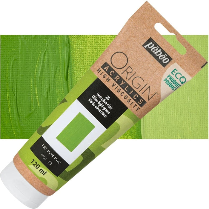 PEBEO ORIGIN ACRYLICS NEW PEBEO ORIGIN ACR 120ML LIGHT OLIVE GREEN