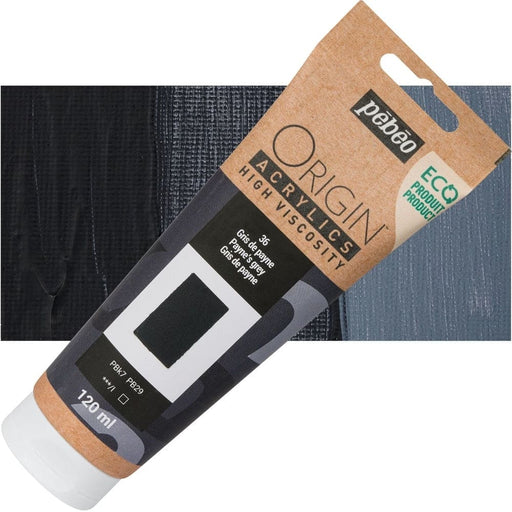 PEBEO ORIGIN ACRYLICS NEW PEBEO ORIGIN ACR 120ML PAYNE'S GREY