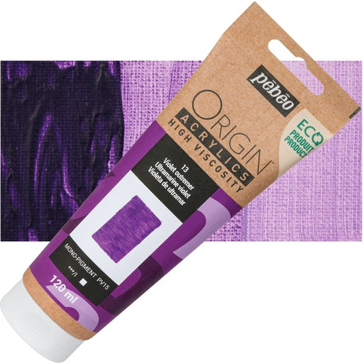 PEBEO ORIGIN ACRYLICS NEW PEBEO ORIGIN ACR 120ML ULTRAMARINE VIOLET