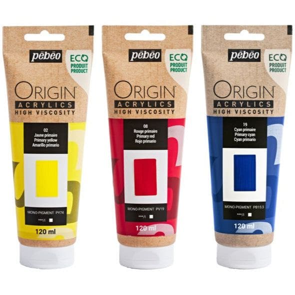 PEBEO ORIGIN ACRYLICS Pebeo Origin Acrylic Paints 120ml