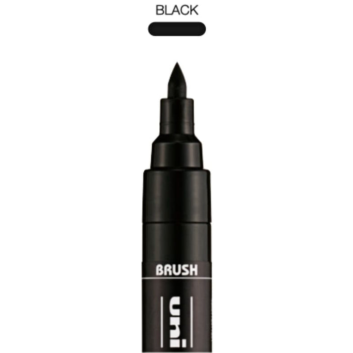POSCA Paint Markers Black POSCA Medium Brush Tip Markers