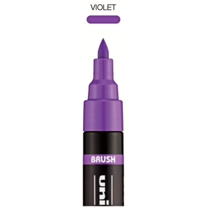 POSCA Paint Markers Violet POSCA Medium Brush Tip Markers