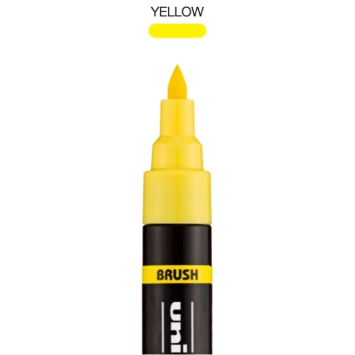 POSCA Paint Markers Yellow POSCA Medium Brush Tip Markers
