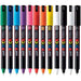 POSCA POSCA Posca PC-1MR Assorted Colours Set 12 Posca Sets