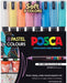 POSCA POSCA Posca PC-1MR - Pastel Set 8 Posca Sets