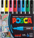 POSCA POSCA Posca PC-3M Assorted Colours Set 8 Posca Sets