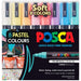 POSCA POSCA Posca PC-5M Pastel Colours Set 8 Posca Sets