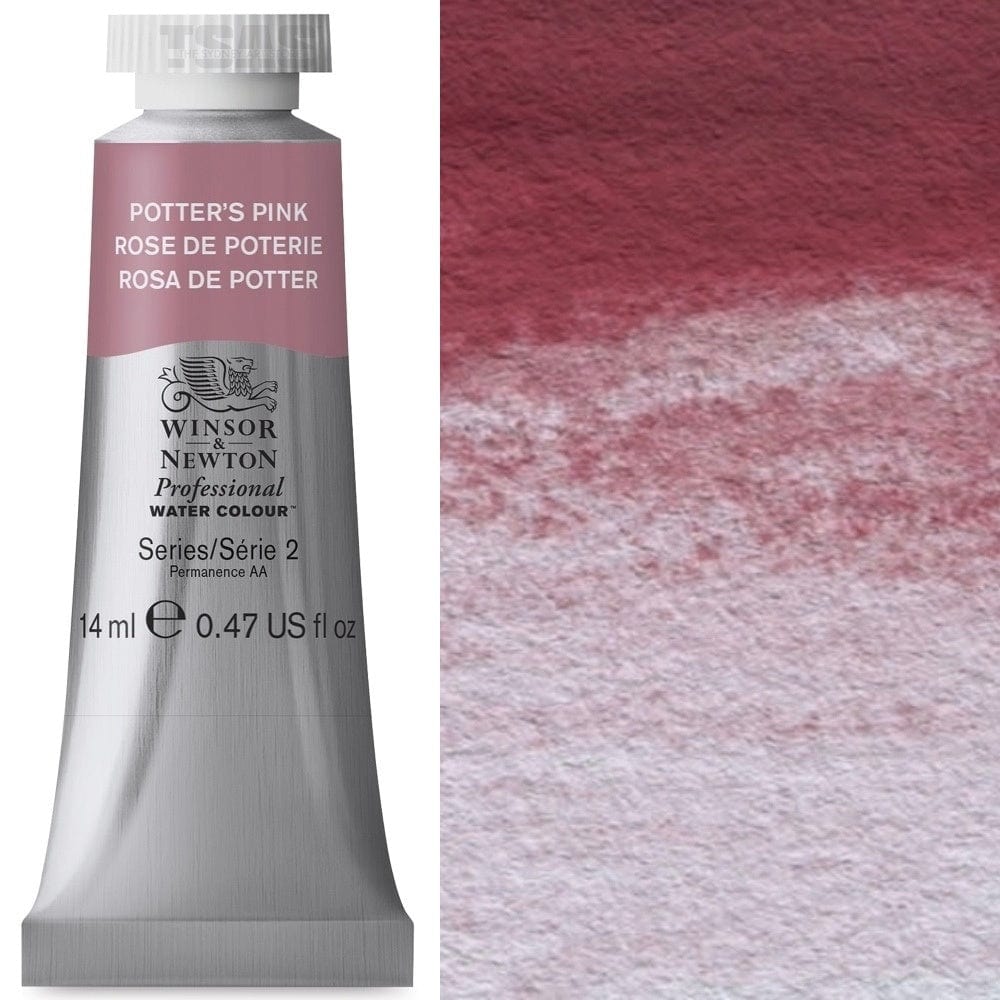 Potter's Pink 14ml Winsor & Newton Watercolour — The Sydney Art Store
