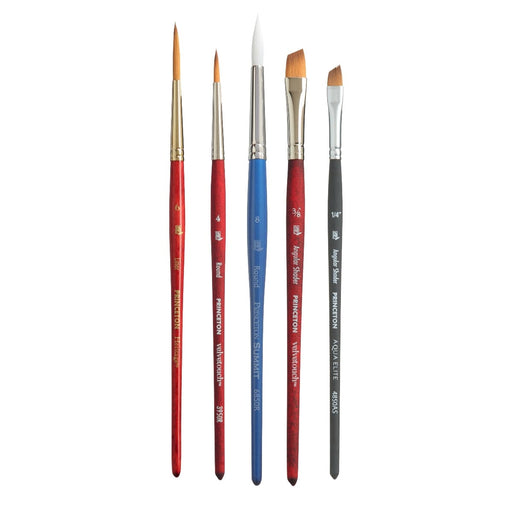 PRINCETON PRINCETON Princeton Aspen 6500 Lettering Brush 5pc Set *NEW*