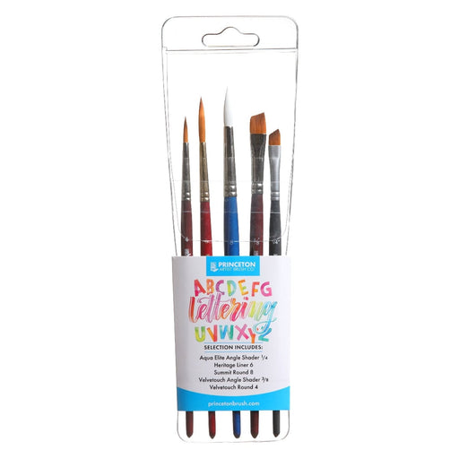 PRINCETON PRINCETON Princeton Aspen 6500 Lettering Brush 5pc Set *NEW*