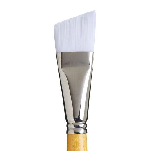 PRINCETON PRINCETON Snap SYN White SH Ang Shader Size 1IN Princeton Snap 9850 White SH Ang Shader